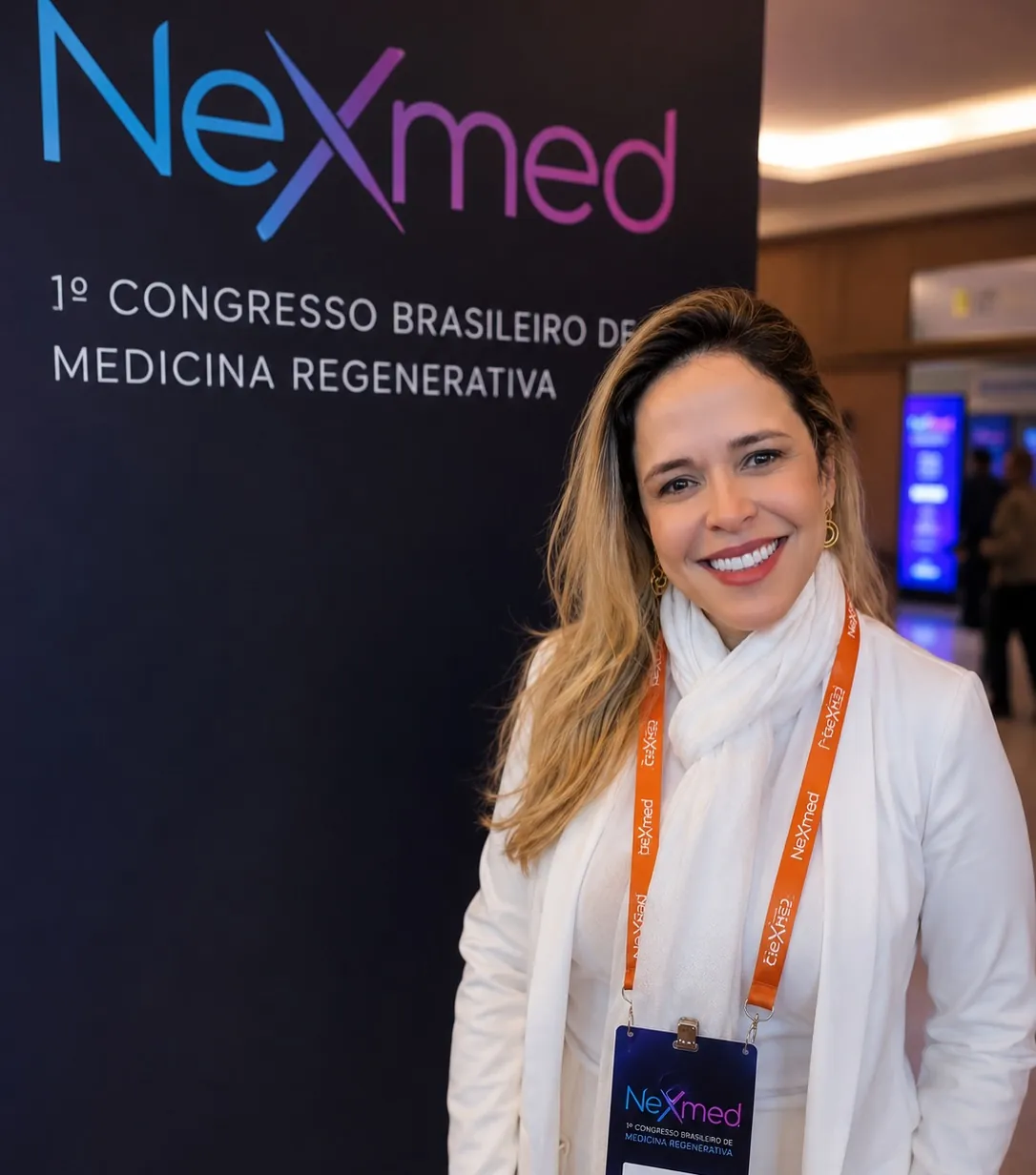 Dra. Silvia no 1º Congresso Brasileiro de Medicina Regenerativa